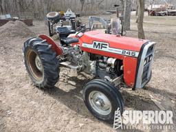 MASSEY FERGUSON 245 Farm Implement Tractor p/b 3-C