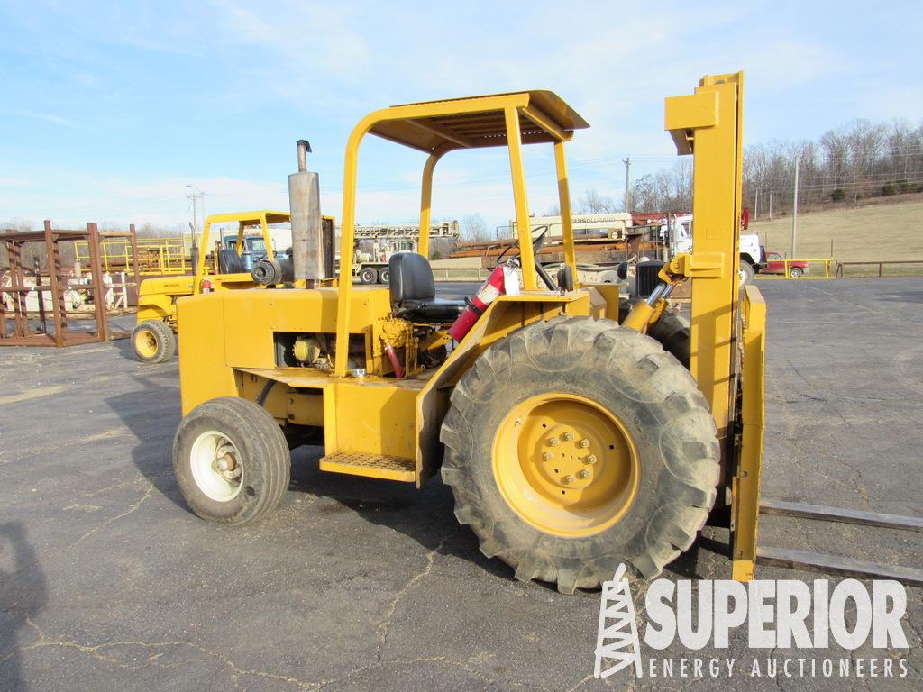 KD 452DT 8000# Rubber Tired Forklift p/b 3-Cyl Die