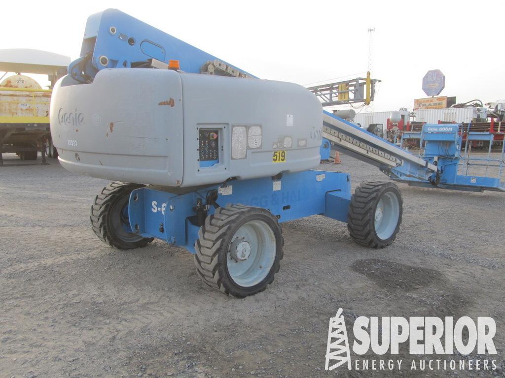 2008 GENIE S-60 Self Propelled 4WD Hyd Manlift, S/