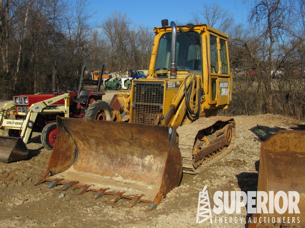 1999 JOHN DEERE 555G Series IV Crawler Loader, S/N