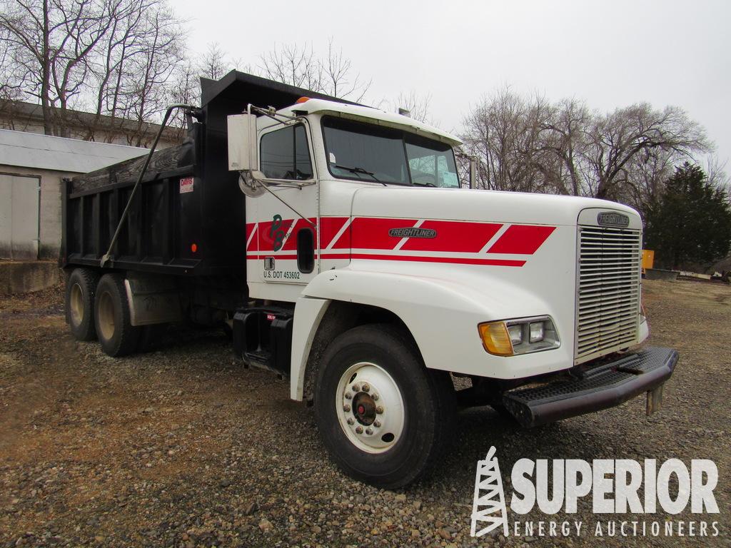 (x) 1991 FREIGHTLINER 13 Cu Yd T/A Pump Truck, VIN