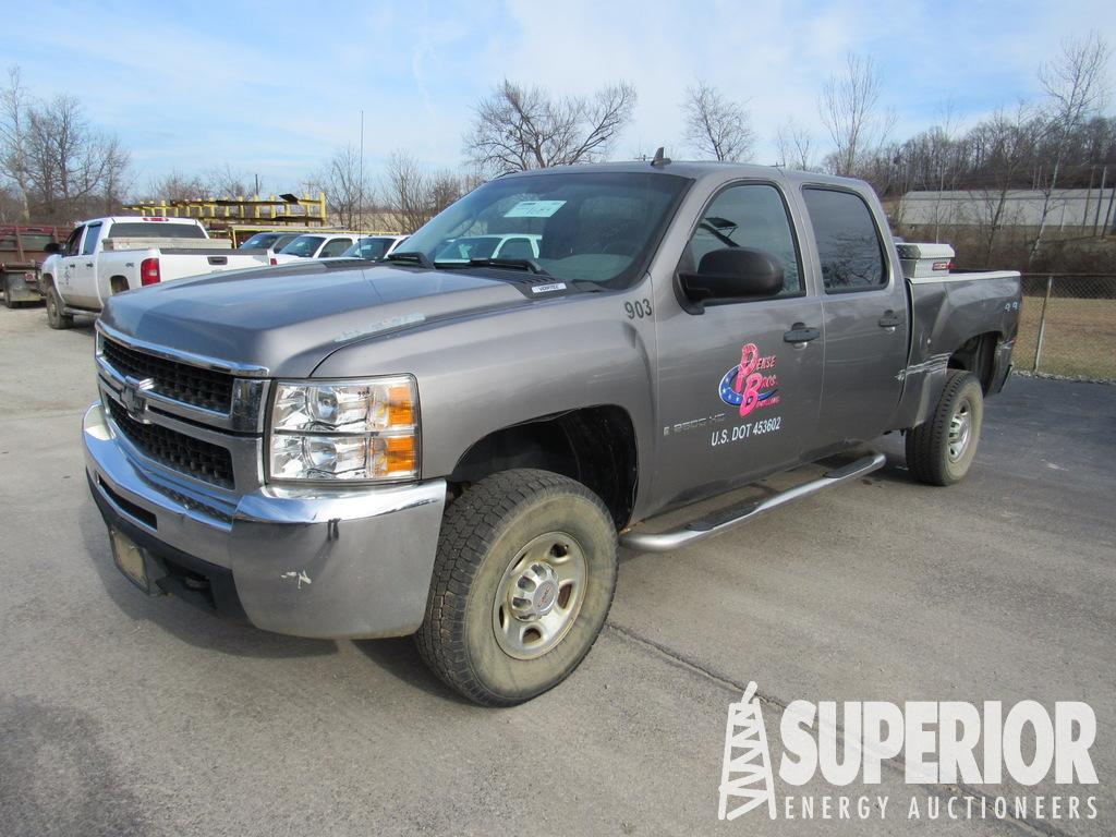 (x) 2008 CHEVROLET 2500HD 4-Door 4x4 Pickup, VIN-1