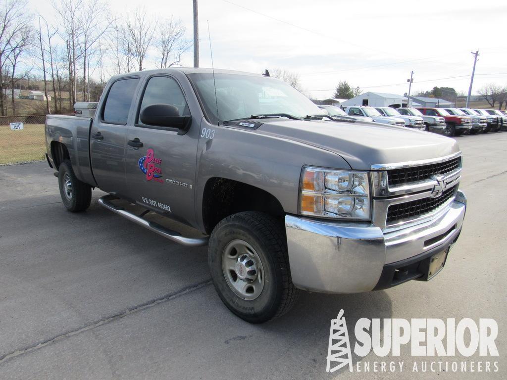 (x) 2008 CHEVROLET 2500HD 4-Door 4x4 Pickup, VIN-1