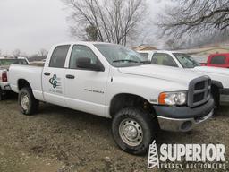 (x) 2005 DODGE 2500 Quad Cab 4x4 Pickup, VIN-3D7KS