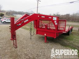 (x) 1975 NECKOVER 33'OAL T/A Gooseneck Trailer, VI