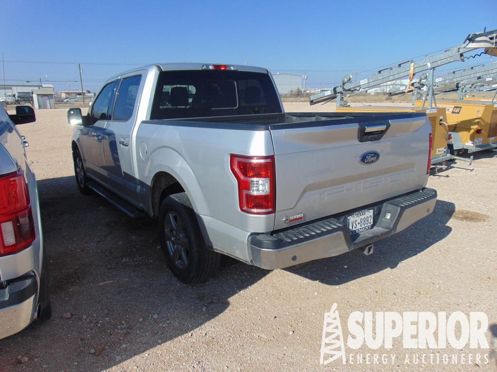 (x) (2-5) 2018 FORD F-150 XLT 4-Door Pickup, VIN-1FTEW1C52JK