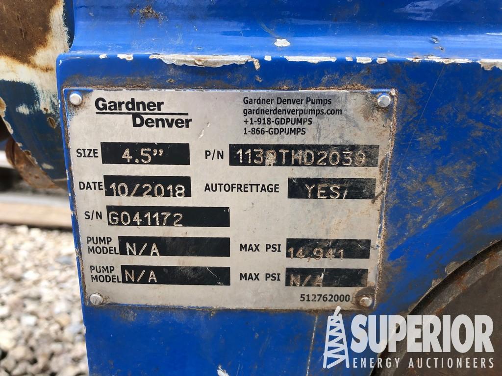 (5-4) 2018 GARDNER DENVER 14,941# Triplex Fluid En