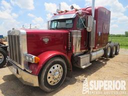 (x) 2001 PETERBILT 379 4-Axle Heavy Haul Truck Tra