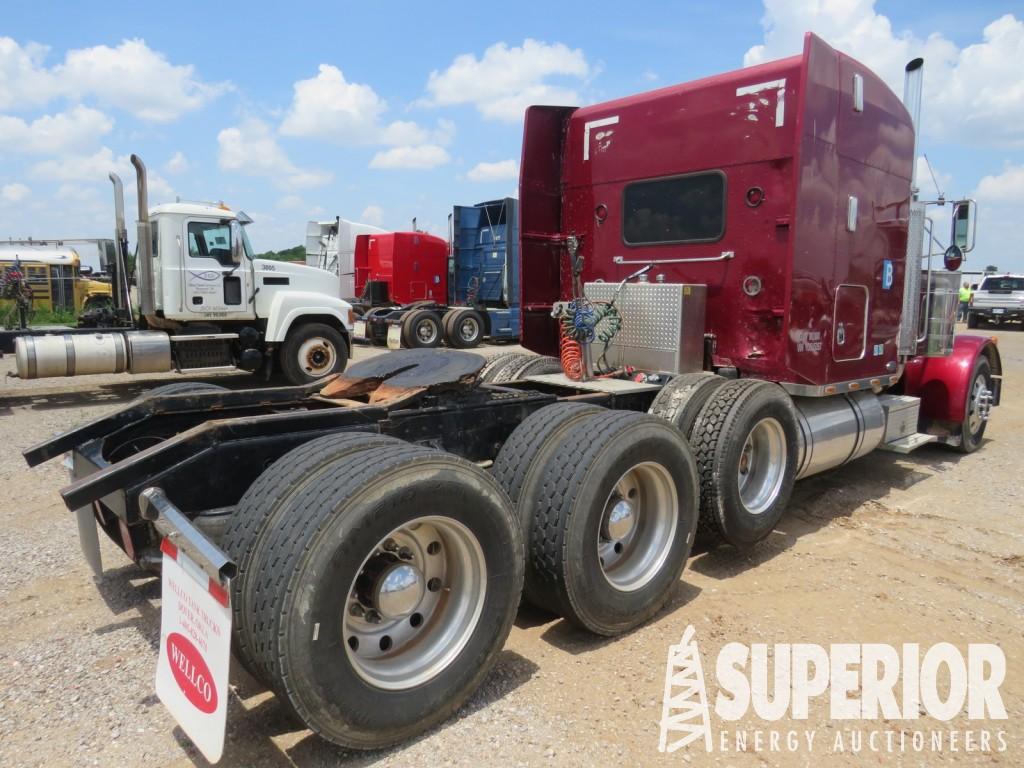 (x) 2001 PETERBILT 379 4-Axle Heavy Haul Truck Tra