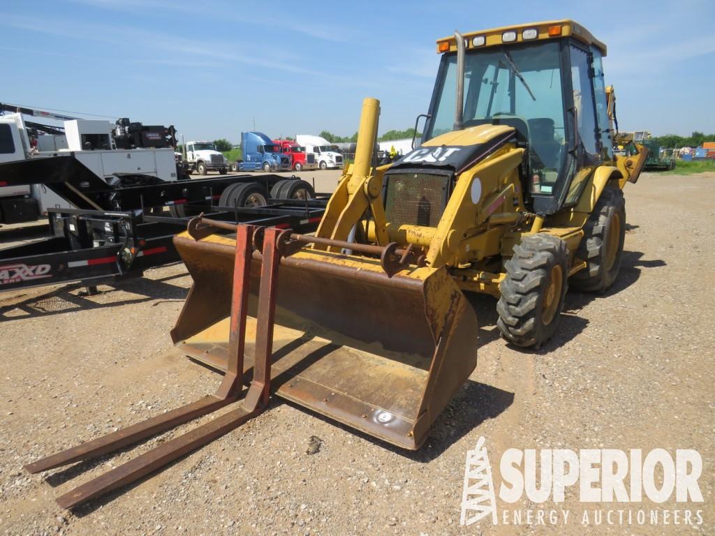 2003 CAT 420D 4x4 Loader/Backhoe, S/N-CAT0420DTFDP