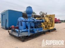 GARDNER DENVER PZ-7 Triplex Pump p/b CAT 3508 Dies