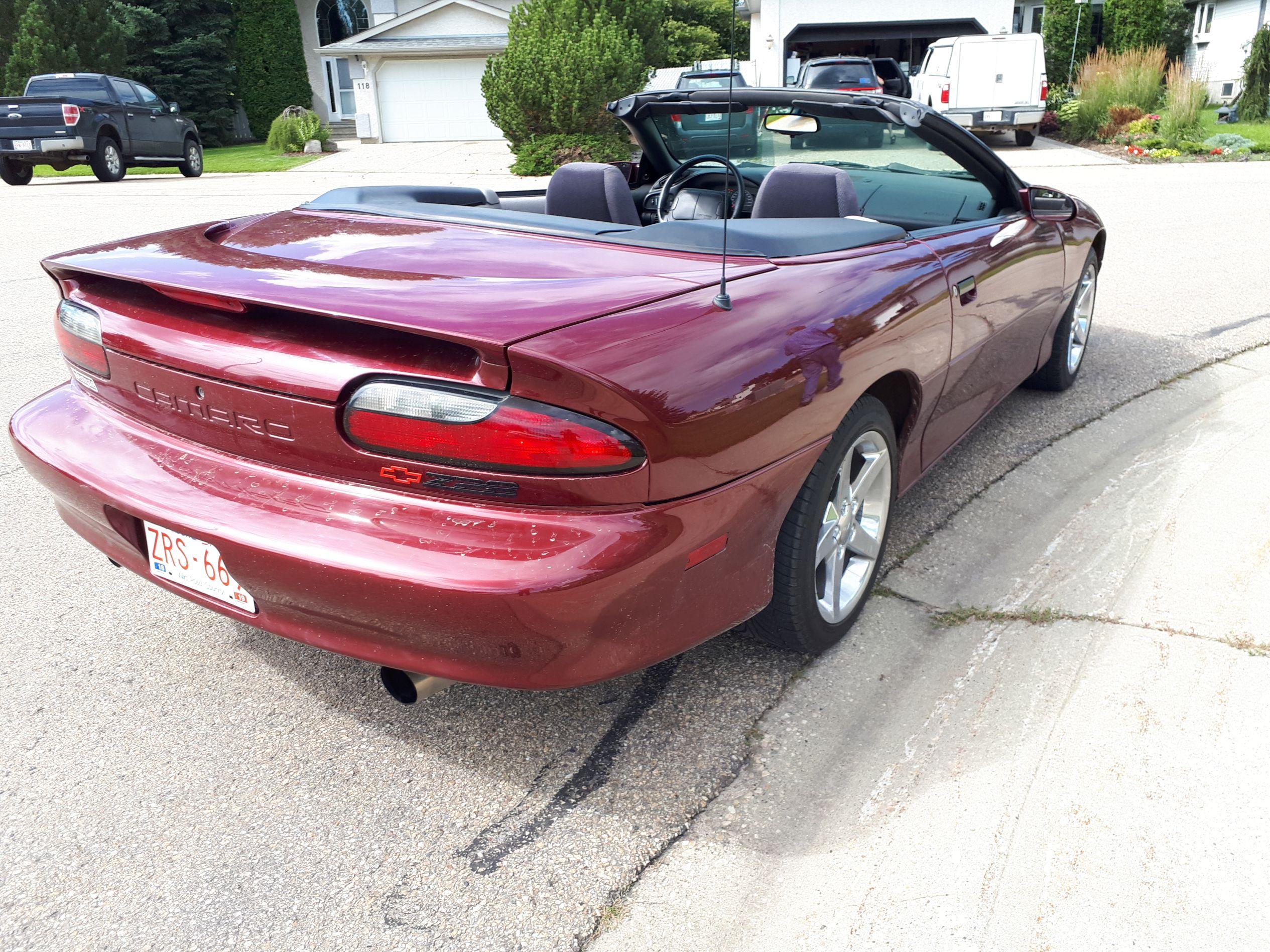 1995 Chevrolet Camaro Convertible