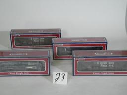 (4) Old - New in Box Williams/Bachmann (2) 47511 Bulk Head Ends, (1) 471183