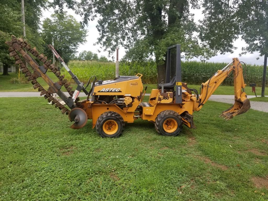 Astec 360 Trencher with Backhoe