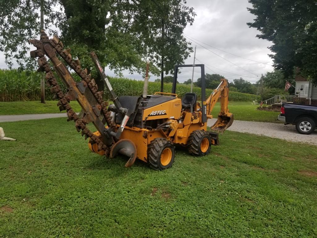 Astec 360 Trencher with Backhoe