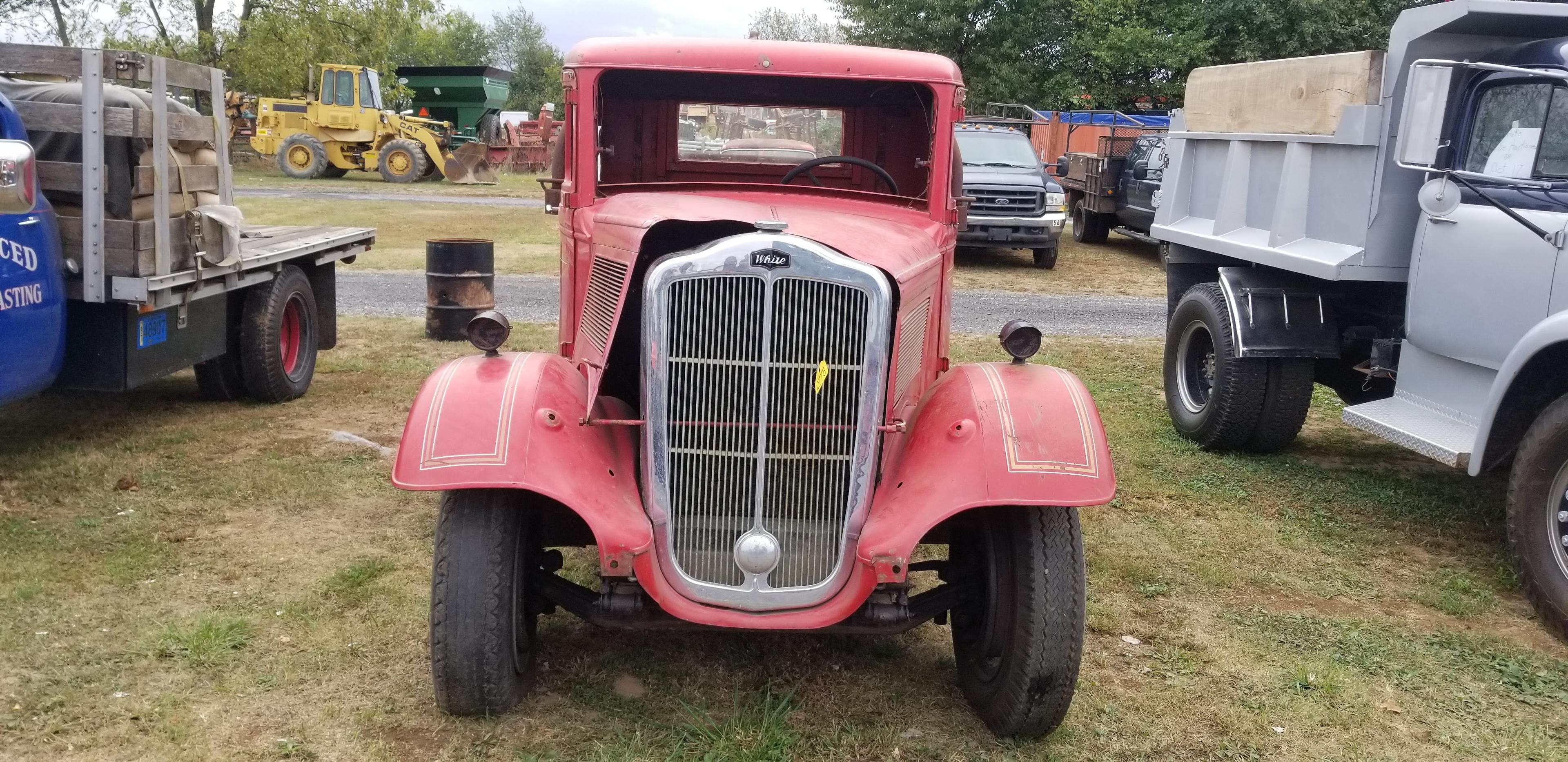 1940 White Fire/Ramp Truck No Title