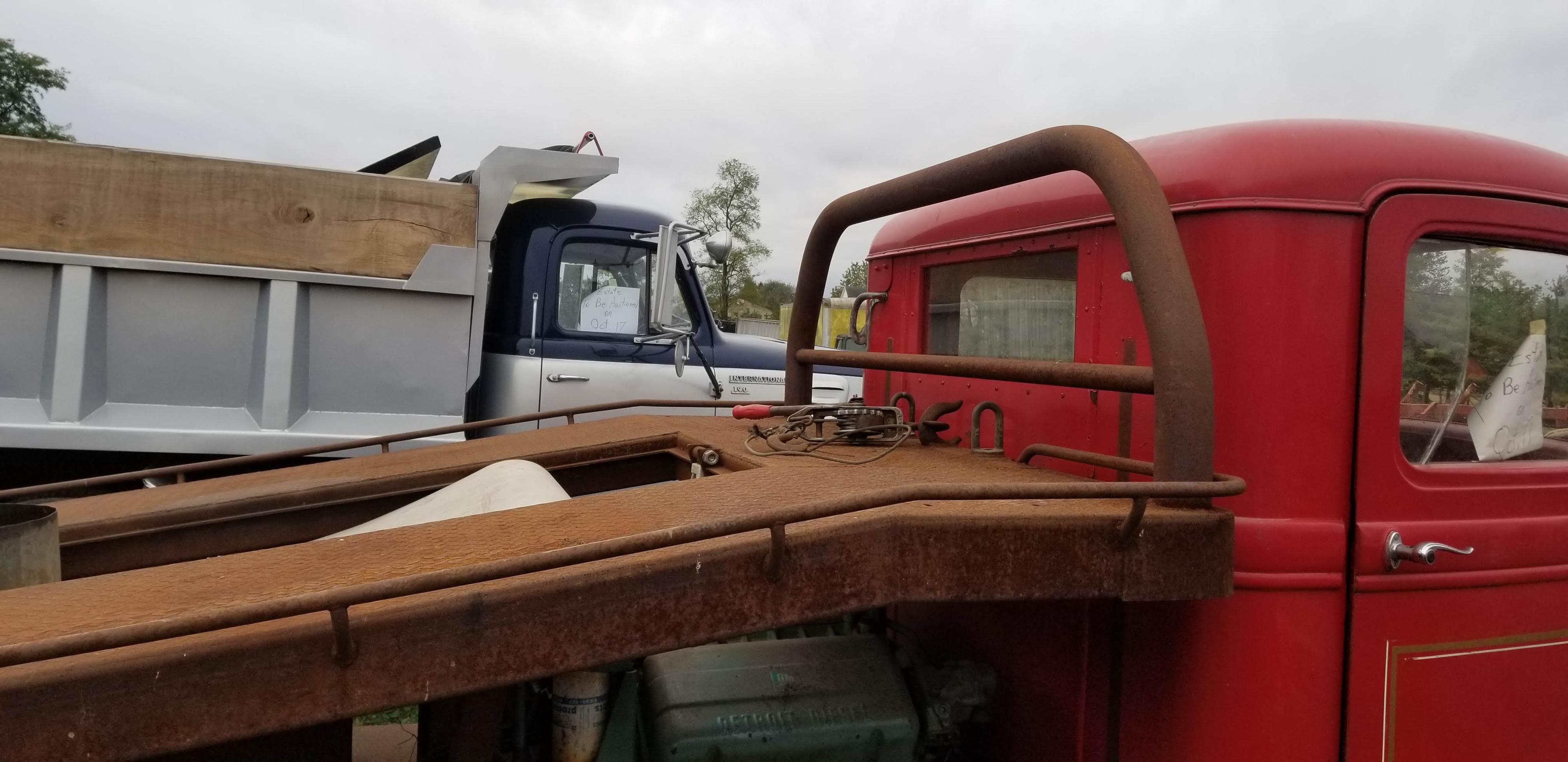 1940 White Fire/Ramp Truck No Title