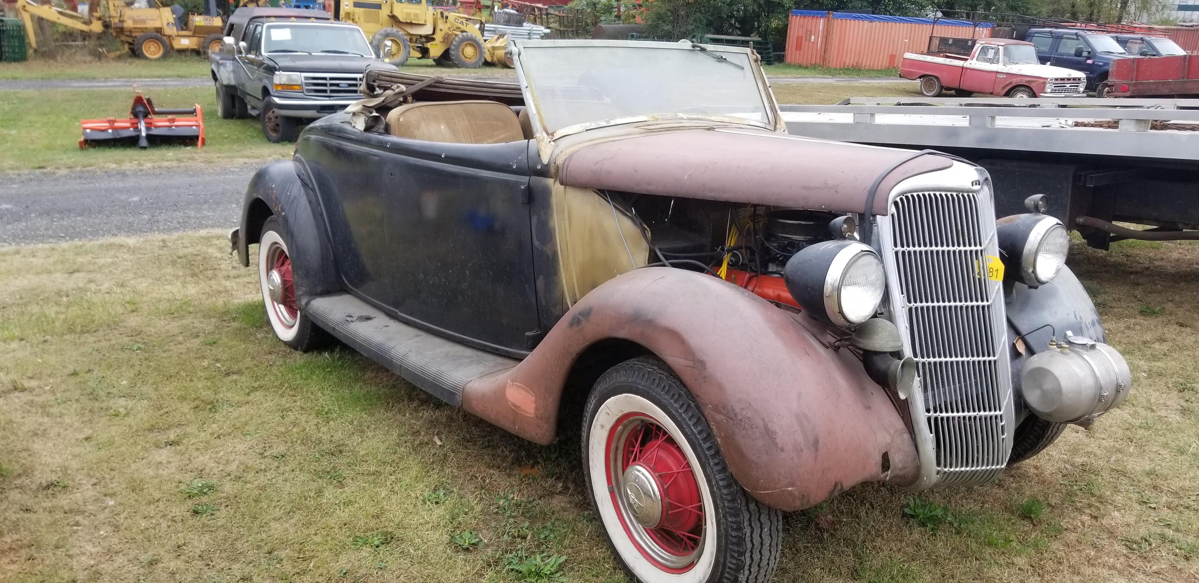 1936 Ford Roadster Car W/Title