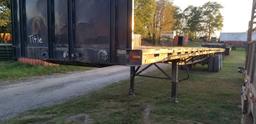 Flat Bed Semi Trailer W/Title