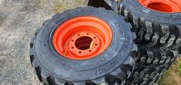 New 4-12-16.5 Forerunner Skidloader Tires & Rims