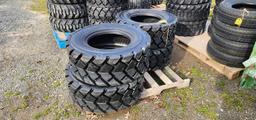 New 4-12-16.5 Forerunner Skidloader Tires