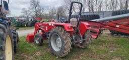 2005 Mahindra 5500 Tractor W/Loader (RUNS)