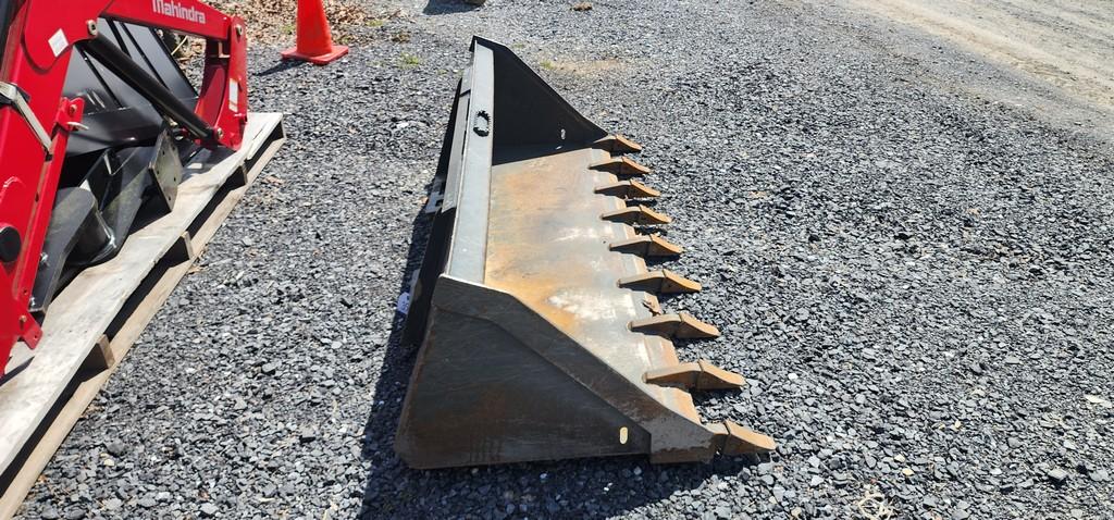 80" CID Skidloader Tooth Bucket