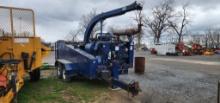 Blu Ox 220 Pull Type Chipper (RUNS AND WORKS)