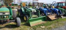 1997 John Deere 1070 TLB Tractor (RUNS)