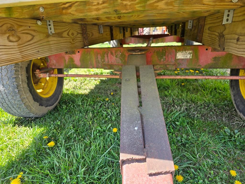 Farm-Bilt 8'x18' Metal Rack Hay Wagon