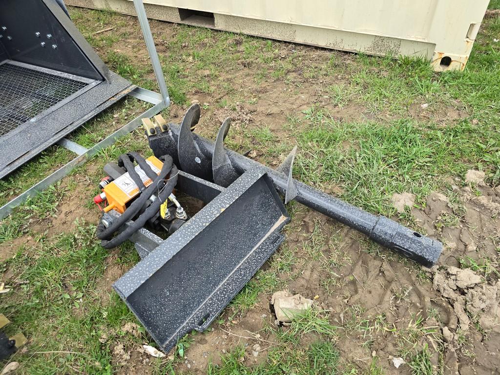 New Wolverine 12" Walk Behind Post Hole Digger