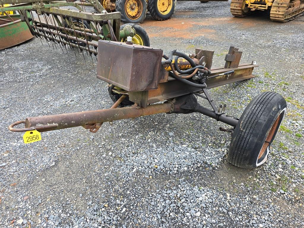 Pull-type Wood Splitter