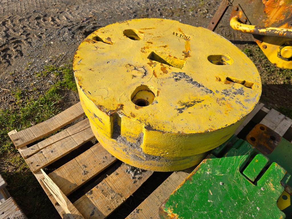 1-John Deere Wheel Weight