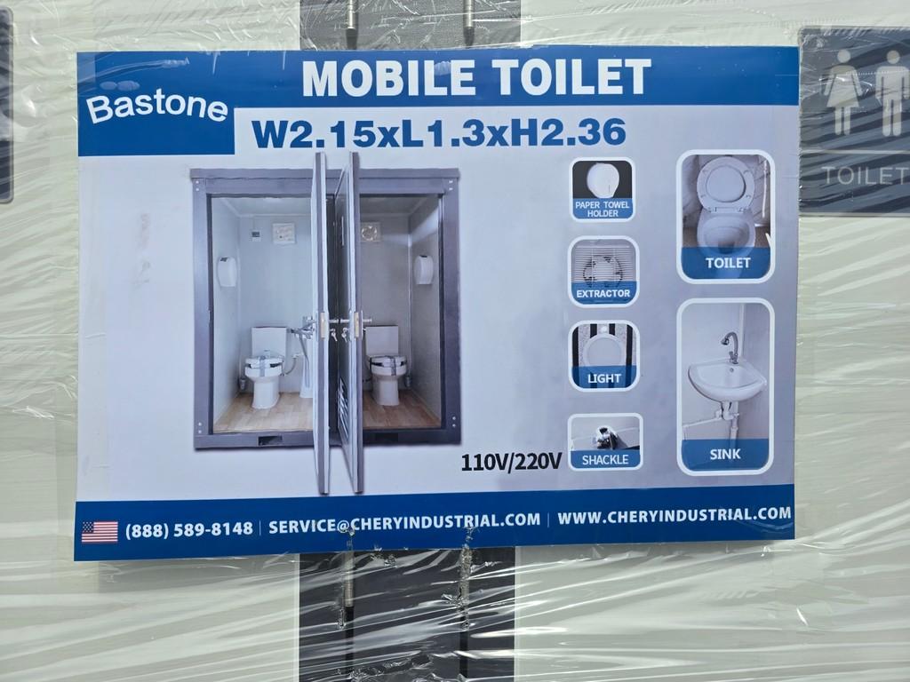 New Double Mobile Toilet