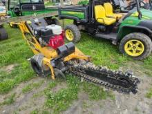 Vermeer RTX100 Walk Behind Trencher (RUNS)