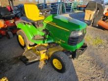 John Deere X495 Riding Mower (RUNS)