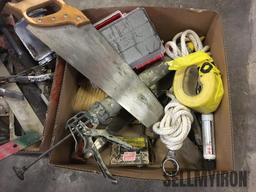 Misc Box Lot of Tools