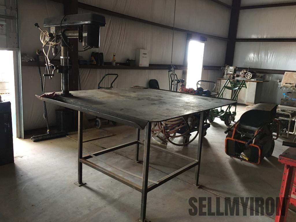 Metal Shop Table