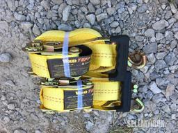 Unused (2) 2in x 27ft Ratchet Tie Down