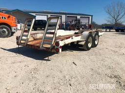 2010 Butler 17ft T/A Equipment Trailer