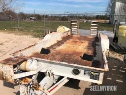 2010 Butler 17ft T/A Equipment Trailer