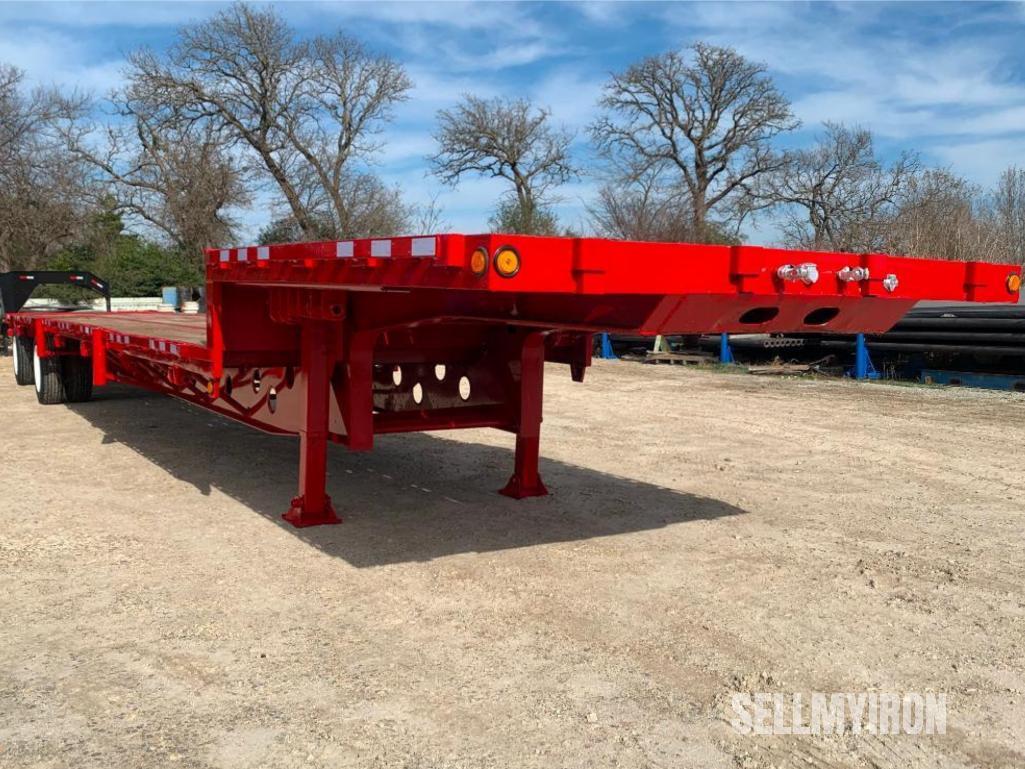 2000 Doonan 502DB14 Spread Axle Stepdeck Trailer