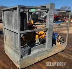 2010 Cornell 6in Skid Mounted Water Transfer Pump