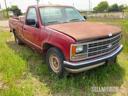 1987 Chevrolet 2500 Pickup Truck, Parts Only [YARD 3]