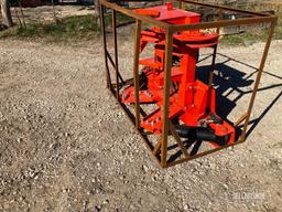 Unused 2021 Top Cat ECSSRB Hydraulic Skid Steer Tree Shear Skid Steer Attachment [YARD 1]