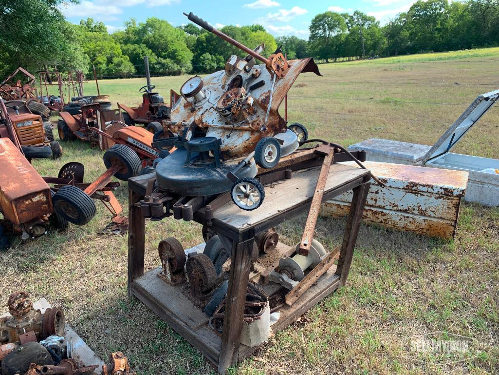 Lot Gear Boxes, Casters, Toolboxes