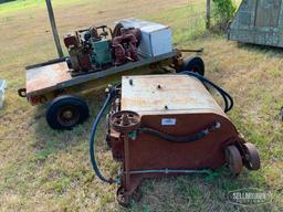 4 Wheel Lug, Pumps & Mtrs, Vintage Steam Cleaner