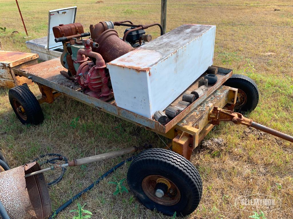 4 Wheel Lug, Pumps & Mtrs, Vintage Steam Cleaner