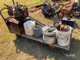 Cart, Barb Wire, T Post, Forklift Forks, Misc.