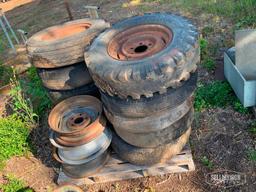 Pallet Stands & Misc. Tires & Wheels